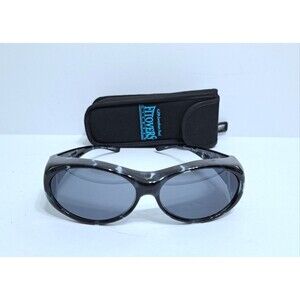 Jonathan Paul Fitovers Sunglasses Polarized UV400 Marbled Black Gray Aurora